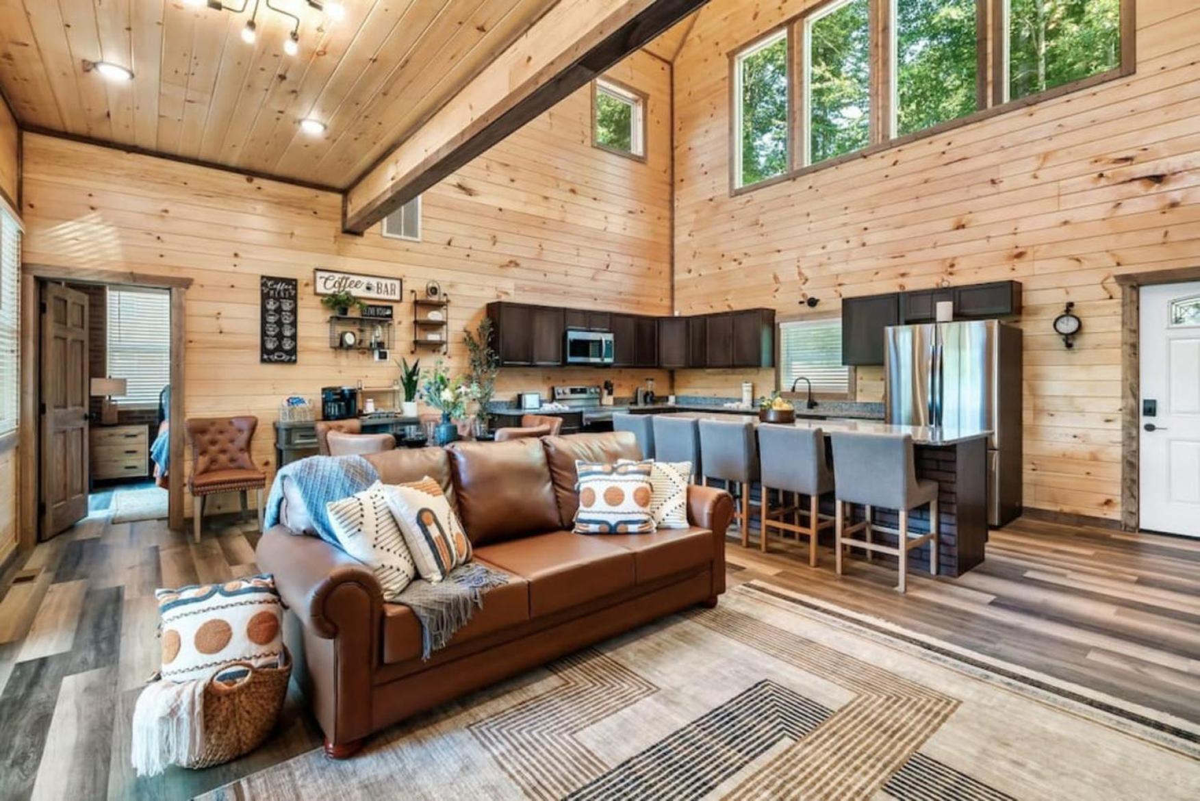 Tranquil Mountain Getaway By Ghosal Luxury Lodging Gatlinburg Esterno foto