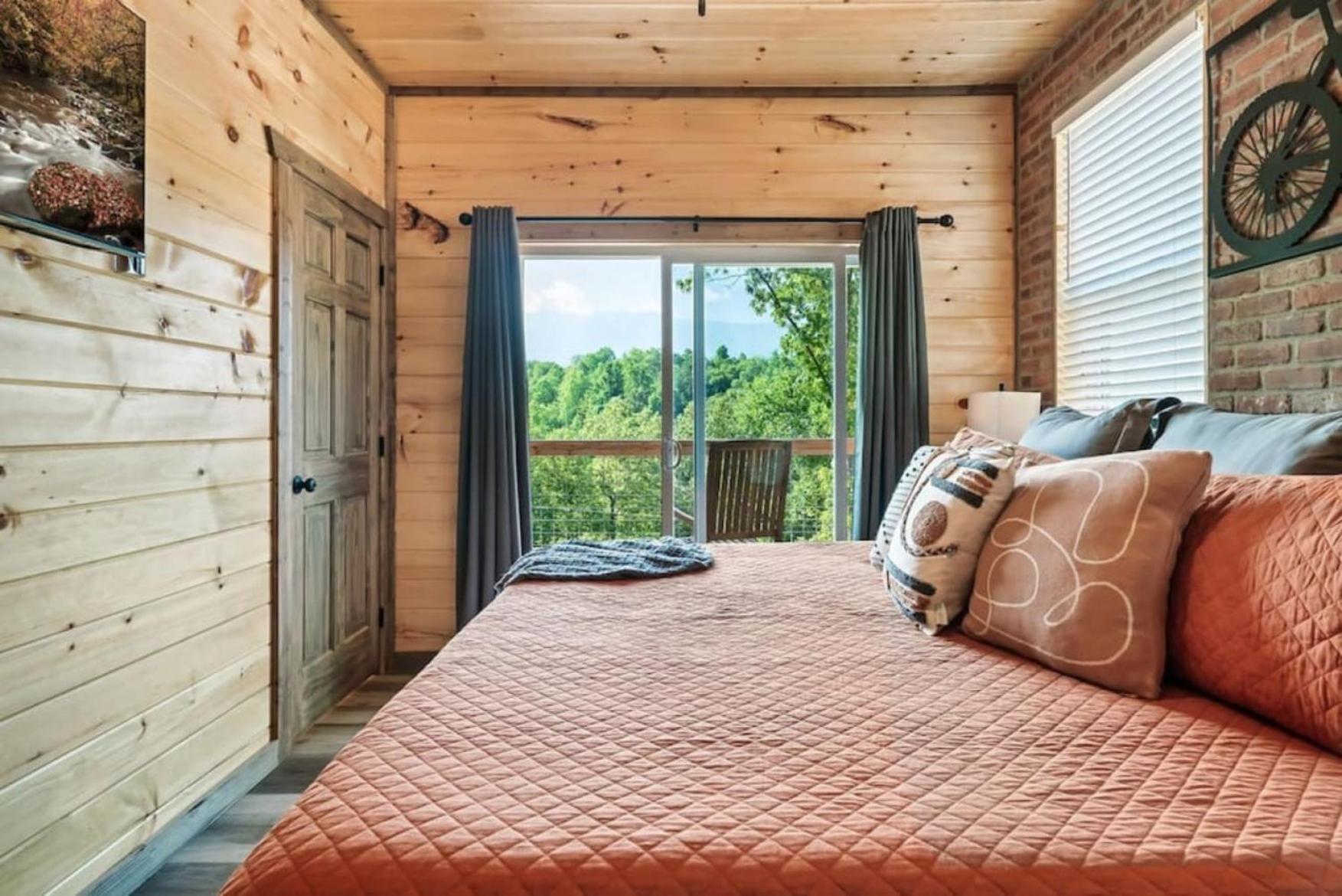 Tranquil Mountain Getaway By Ghosal Luxury Lodging Gatlinburg Esterno foto