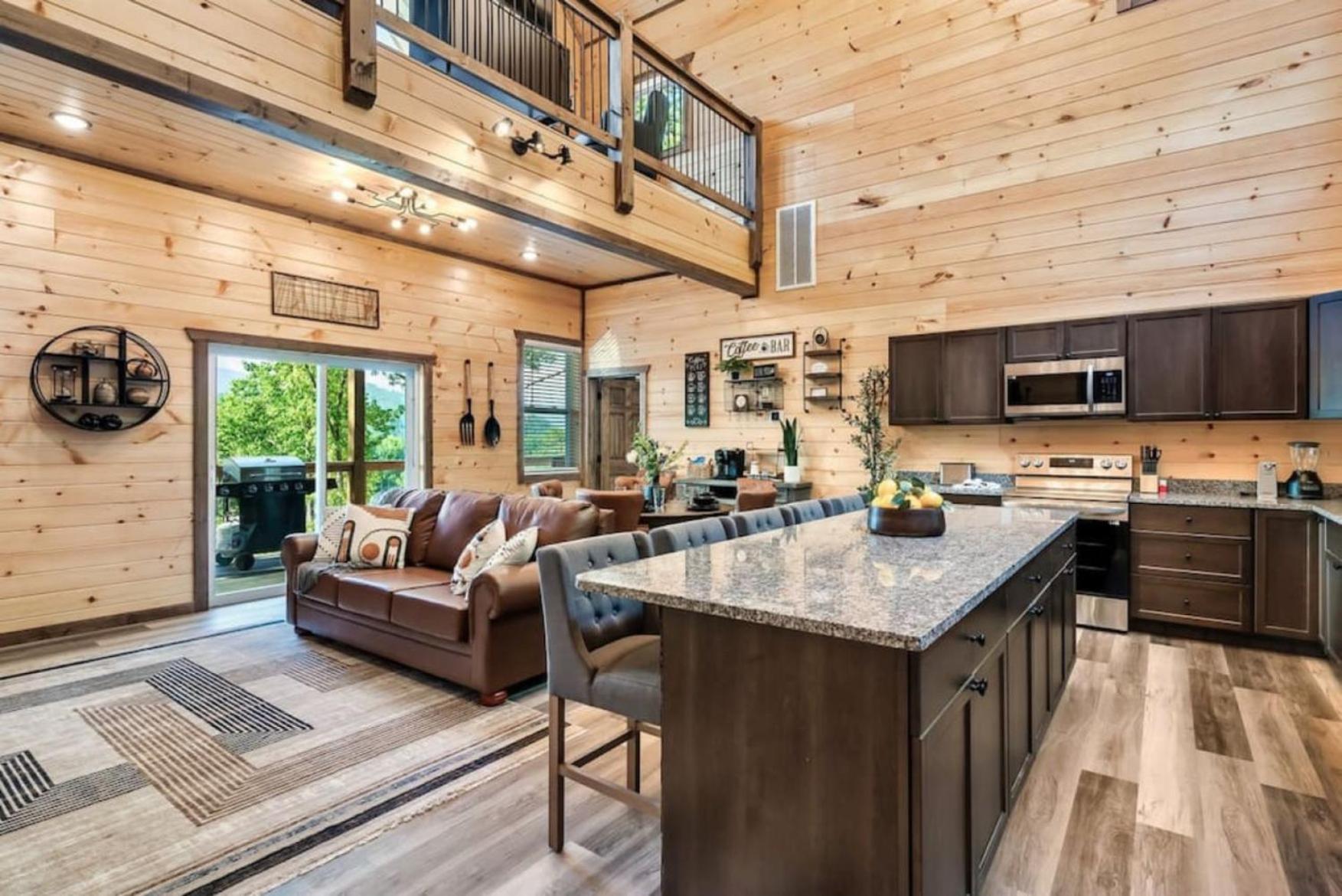 Tranquil Mountain Getaway By Ghosal Luxury Lodging Gatlinburg Esterno foto