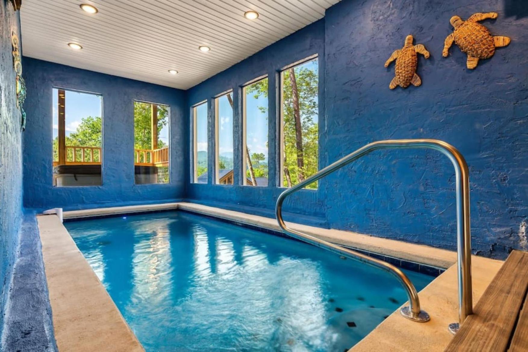 Tranquil Mountain Getaway By Ghosal Luxury Lodging Gatlinburg Esterno foto