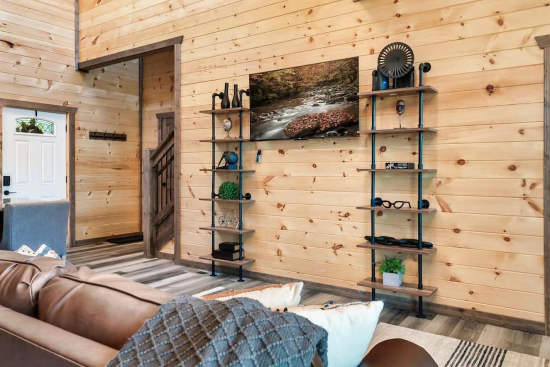 Tranquil Mountain Getaway By Ghosal Luxury Lodging Gatlinburg Esterno foto